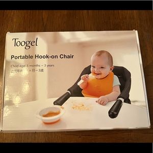 New Portable clip on High Chair - Hunter green